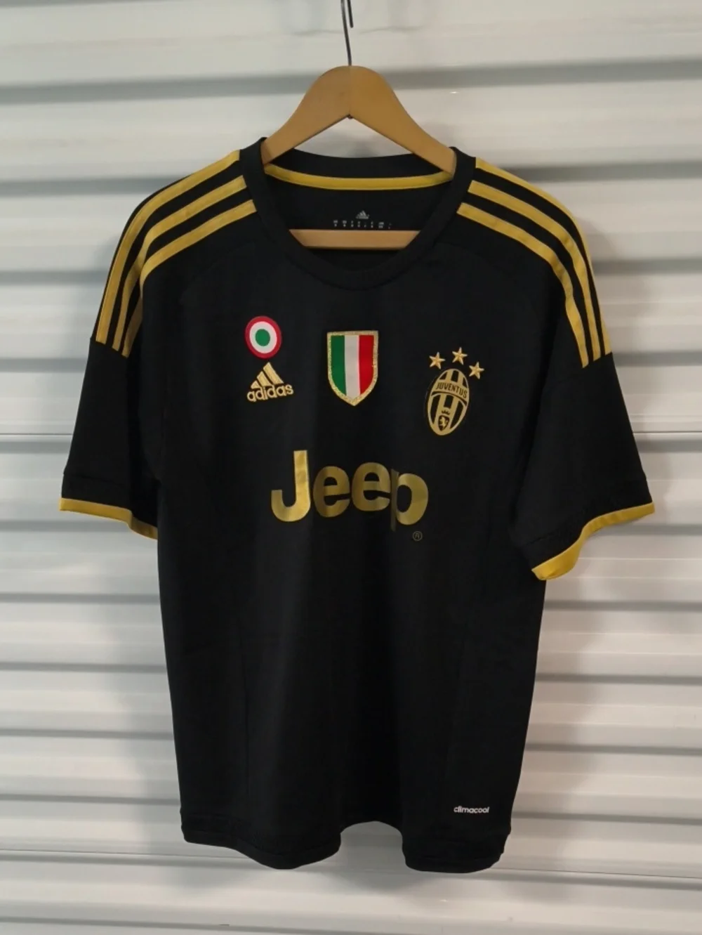 2015-2016 Adidas Juventus Dybala#21 Soccer Jersey M